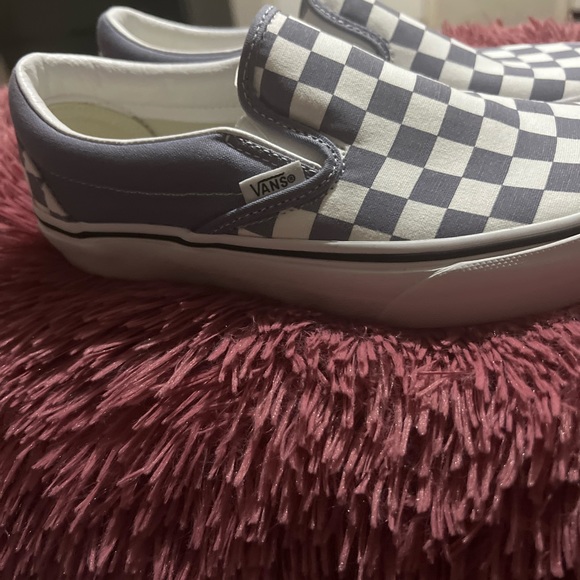 - - Vans CHECKERBOARD SLIP-ON Gray - Picture 5 of 8